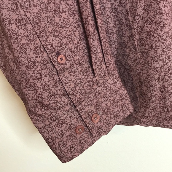 Cinch mens long sleeve button down geo print shirt size small - Picture 6 of 12